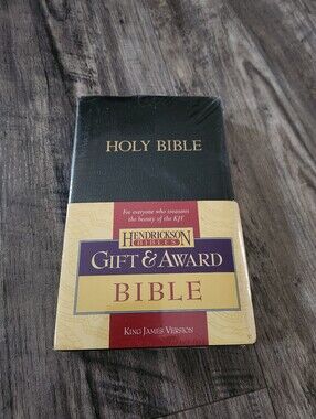 Hendrickson King James Bible — Black Imitation Leather